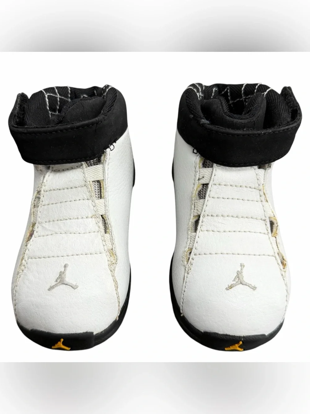 Vintage Air Jordan 21 PE Taxi White Black 2006 Sneakers Size 7C